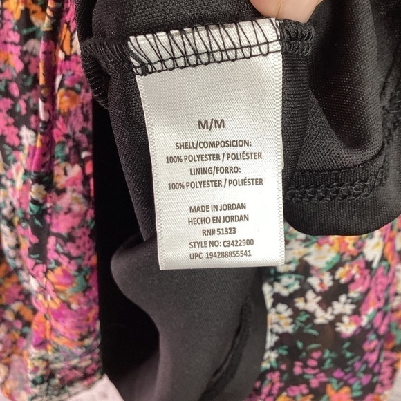 VINCE CAMUTO SIZE M‎ FLORAL DRESS SUMMER FALL MIDI - Picture 9 of 11